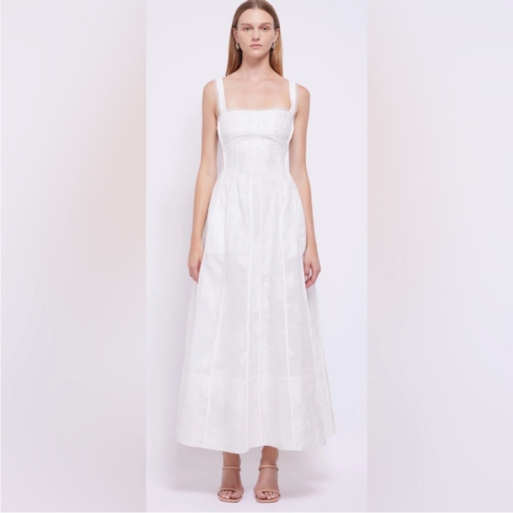 Simkhai Mayra SI Bustier Midi Dress